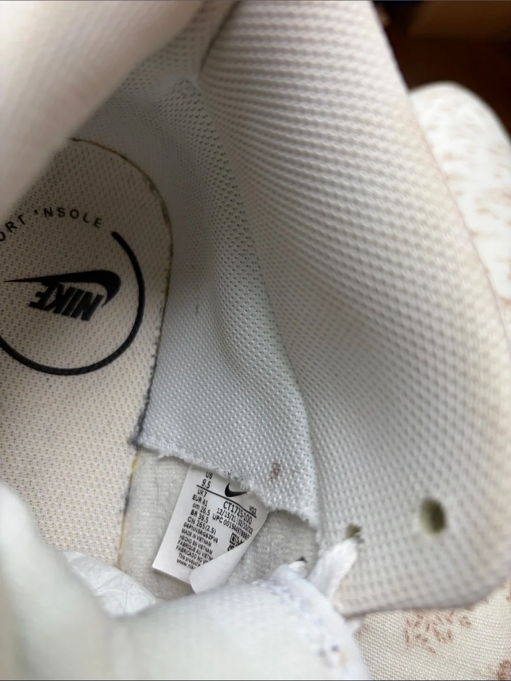 Nike Women's White High-Top Sneakers
